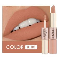 Помада O.TWO.O Rose Gold 2 in 1 Matte Lipstic & Liquid Lipstik № 3 3.5 g
