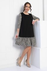 П12956-10М Платье LADY TAIGA Черное