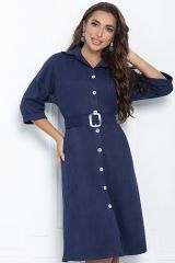 П10922 LT Collection Платье тёмно-синий