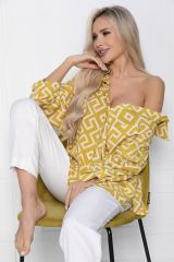 Б10586 LT Collection Рубашка лаймовый