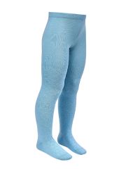 Omsa Колготки OMSA kids Collant 12A11-2 школа с ажурным рисунком Blu Сhiaro (Голубой)