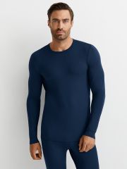 Omsa Лонгслив OmU 1617T SF Лонгслив мужской Blu (Синий)