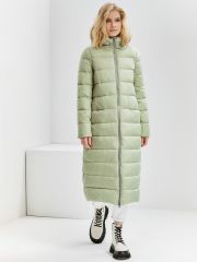 81393z фисташковый Пуховик женский HOOPS