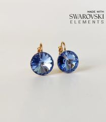 Серьги с кристаллами Swarovski