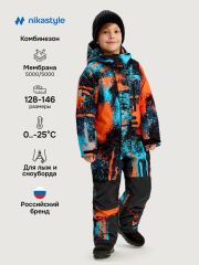 550312 NIKASTYLE Комбинезон оранж/черный