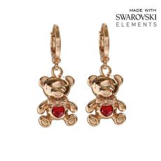 Серьги с кристаллами Swarovski