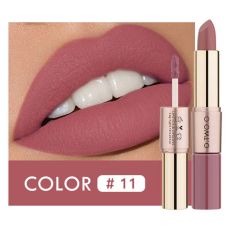 Помада O.TWO.O Rose Gold 2 in 1 Matte Lipstic & Liquid Lipstik № 11 3.5 g