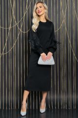 П11194 LT Collection Платье чёрный
