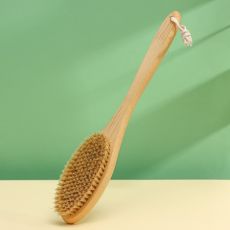 3834588 Щётка банная с ручкой, натуральная щетина 39 см