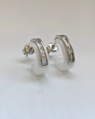 Серьги с керамикой