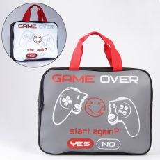 Папка светоотражающая ART hype GAME OVER, 35 х 27 х 7 см 7561886