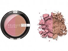 025330 RELOUIS. Румяна компактные Relouis Pro Blush Duo №206