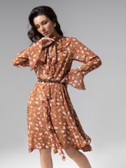 548463 CHARUTTI Платье Коричневый