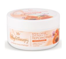 027051  Iris Фитотерапия. Крем-скраб для лица и тела «Персиковый», 180 мл