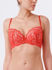 SiSi Бюстгальтер ANTURIO Y2205SI D Бюстгальтер с Формованной чашкой Rosso (Красный)