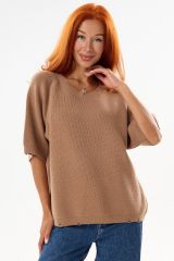 546729 Lika Dress Футболка Кофейный