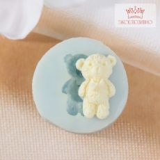 Силиконовый молд, форма для заливки «Медвежонок», 2.2×1.3 см, МИКС