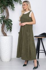 П10627 Сарафан LADY TAIGA Хаки