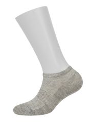 Omsa Носки OMSA kids Calzino 21C07 супер укороченные с переплетением сетка Grigio Melange (Серый)