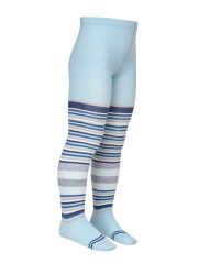 Omsa Колготки OMSA kids Collant 11P11-3 в полоску Blu Сhiaro (Голубой)