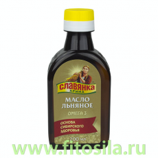 Льняное масло пищевое 