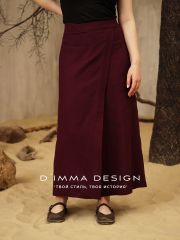 526856 DIMMA Юбка Бордовый