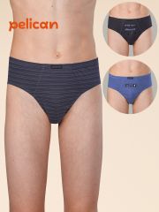 BULB3362(3) PELICAN Трусы Синий/черный/черный