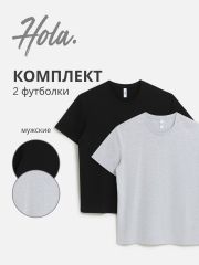 474381 Hola Футболка черный
