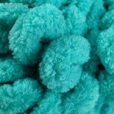4234663 Пряжа "Puffy" 100 % микрополиэстер 9,2м/100г (490 морская волна)
