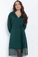 П11393 Платье LADY TAIGA Зеленое