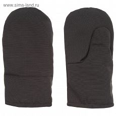 1699973 Варежки рыбацкие утеплённые флисом, смесовка, цвет микс