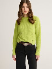 LDK2394 23С-94СП Conte elegant Джемпер lime