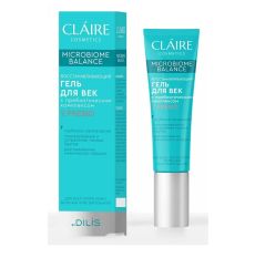 99805  Claire Cosmetics. Восстанавливающий гель для век Microbiome Balance, 15 мл
