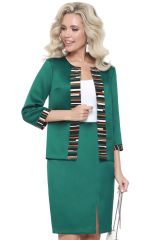 497698 DStrend Костюм Изумрудно-зелёный
