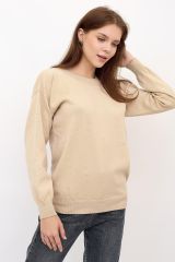 253082 Lika Dress Джемпер Бежевый