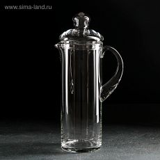 1620214 Кувшин НЕМАН «Прозрачный», 1,2 л, с крышкой