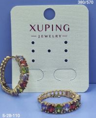 Серьги диаметр 2.2см Xuping