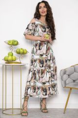 538115 LT Collection Платье бежевый