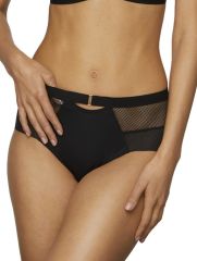 748/2-P LARA BLACK Трусы высокие KINGA
