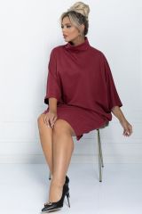 П11406 LT Collection Платье бордовый