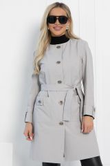 П13015-14М LT Collection Плащ серый