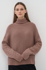 7242-40286-2300766 Свитер NEWVAY Вечерний вереск