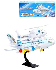 Игрушка-самолет с подставкой в комплекте
