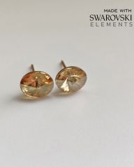 Серьги с кристаллами Swarovski