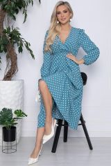 П10705 Платье LADY TAIGA Бирюза