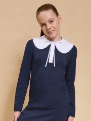 GFJ7187 PELICAN Джемпер Темно-синий