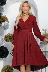 П11830 LT Collection Платье красный