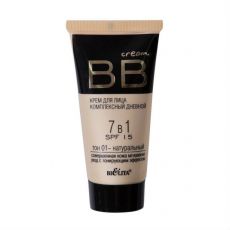 017256 Belita. BB-крем для лица комплексный дневной 7 в 1 SPF 15 тон 1, 30 мл