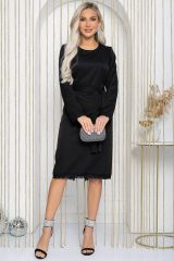 П12216-25 Платье LADY TAIGA Черное