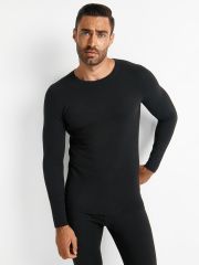 487356 Omsa Лонгслив Nero (Черный)